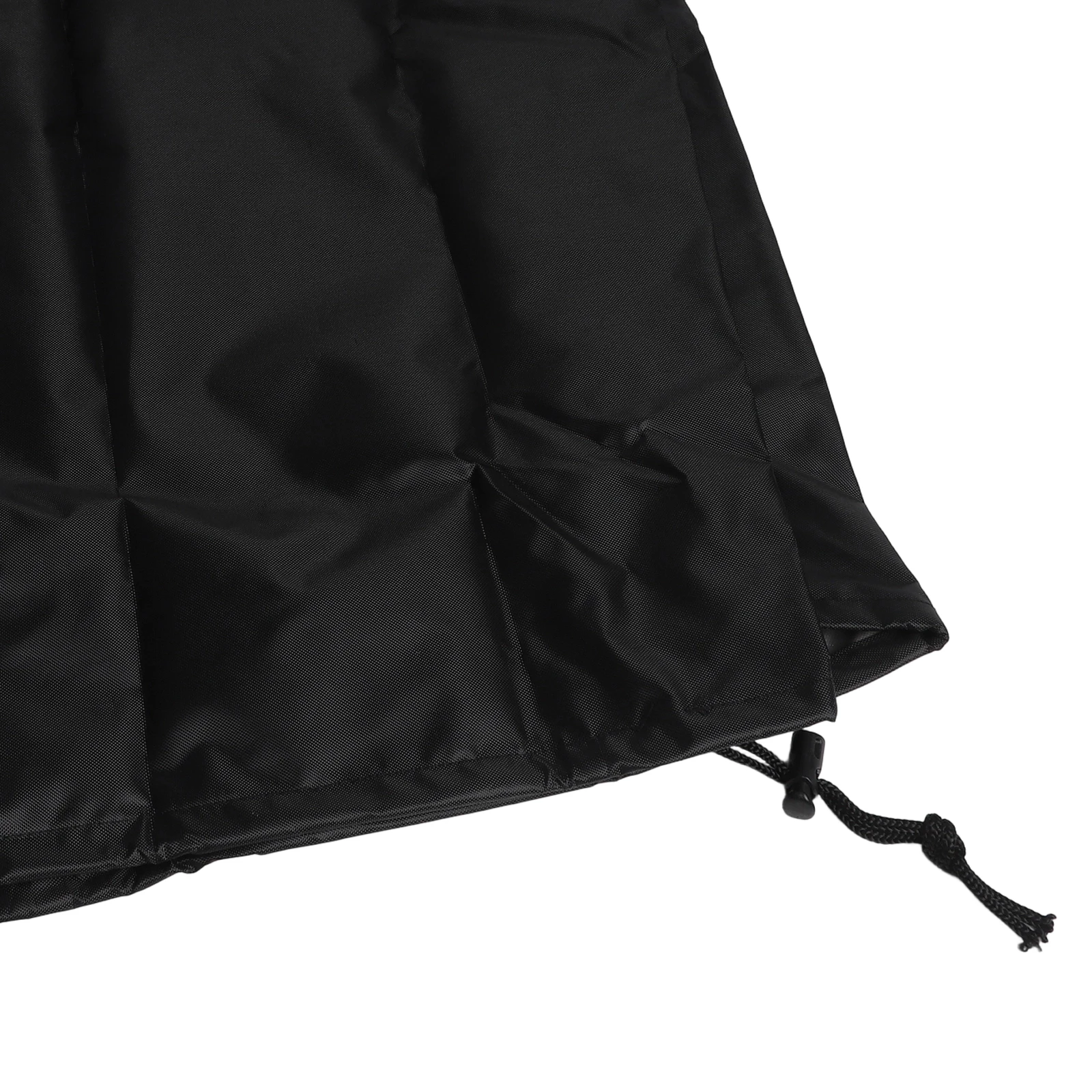 Waterproof round stove cover for outdoor pizza oven with handle tear resistant 420D fabric and windproof drawstrings