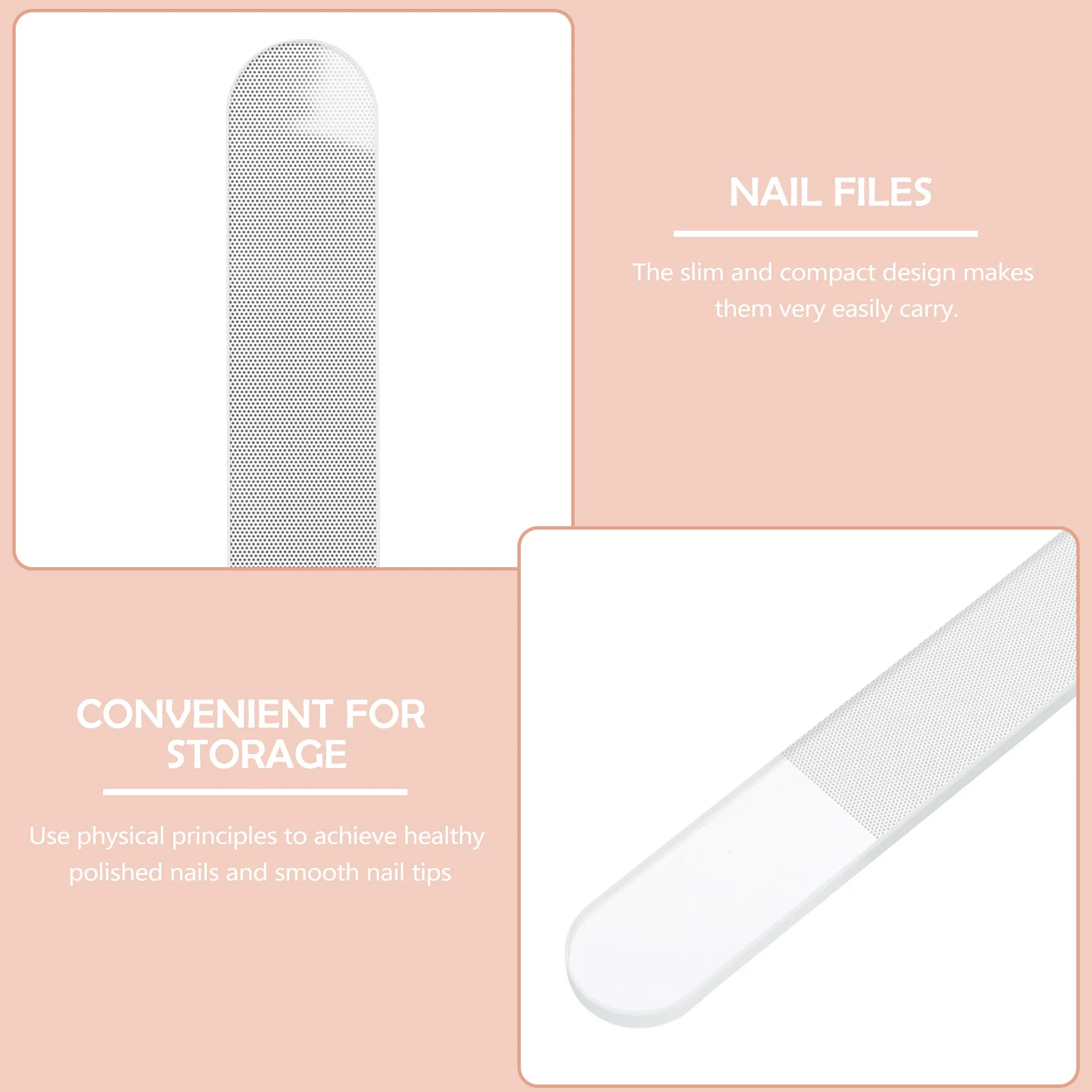 4 مجموعات من مبرد الأظافر الزجاجية، مبرد تلميع احترافي لتشكيل أظافر الأظافر، أداة العناية بالأظافر #5