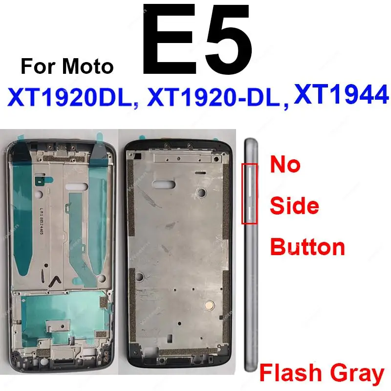 Middle Frame For Motorola Moto E3 E4 Plus E5 Play E5 Plus E5 Play Go Middle Housing Bezel Plate Cover Case Replacement Parts