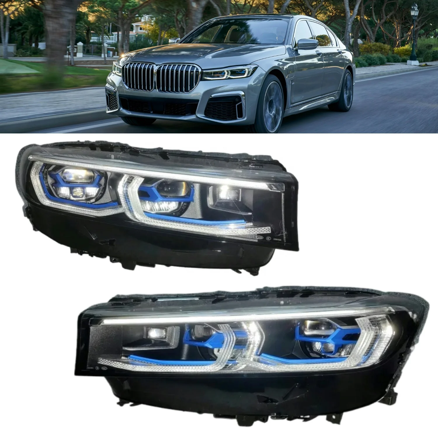 G11 G12 2019-2022 LED  Headlight Assembly OEM Plug and Play Front Auto Lamp Parts