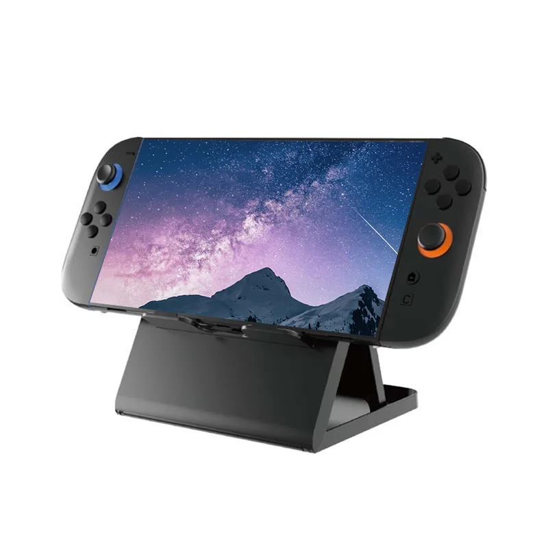 【인기 판매 품목】 스위치 2 스탠드용 접이식 조절식 휴대용 테이블 플레이 스탠드 N-스위치 콘솔 플레이 및 충전 Co