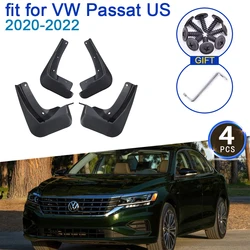 for Volkswagen VW Passat US USA Version MK2 2020 2021 2022 Auto Mud Flaps Splash Mudguards Fender Front Rear Wheels Guard Car