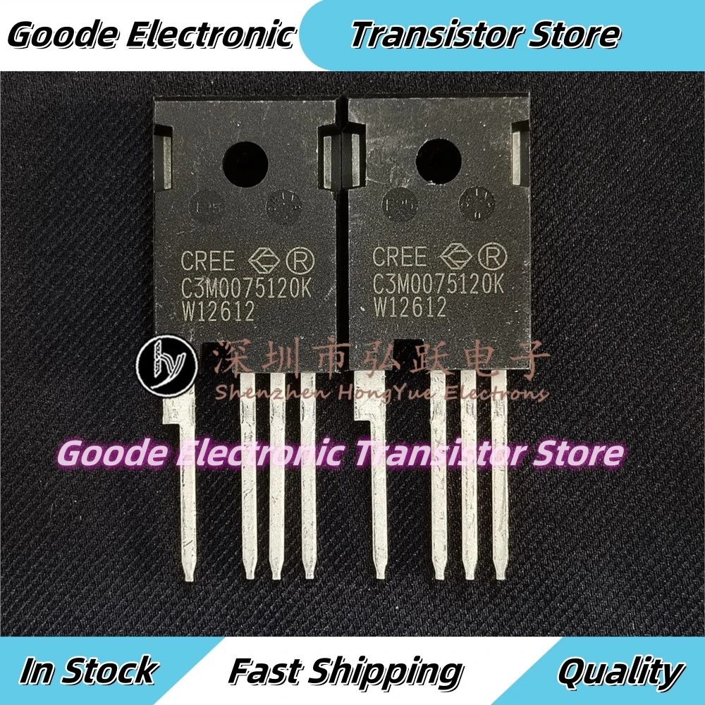 

10PCS C3M0075120K 1200V 31A MOS TO-247 Fast Shipping In Stock Best Quality