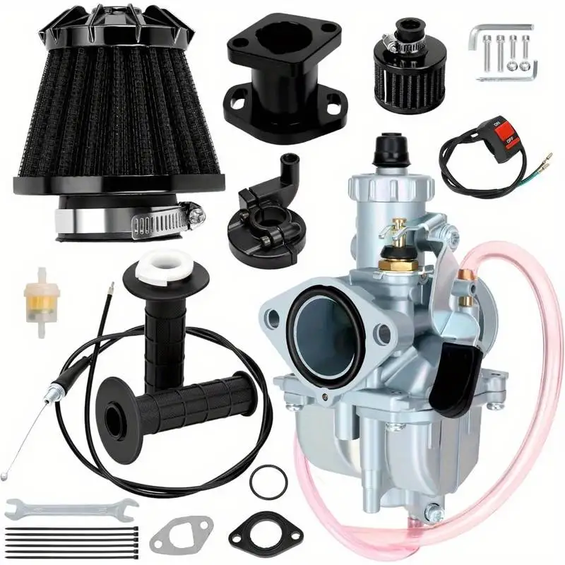 1 комплект карбюратора мотоцикла VM22 для двигателя Predator 212cc CT200U CT200U-EX BT200X GX200 196cc Go Kart Baja MB200, мини-велосипед