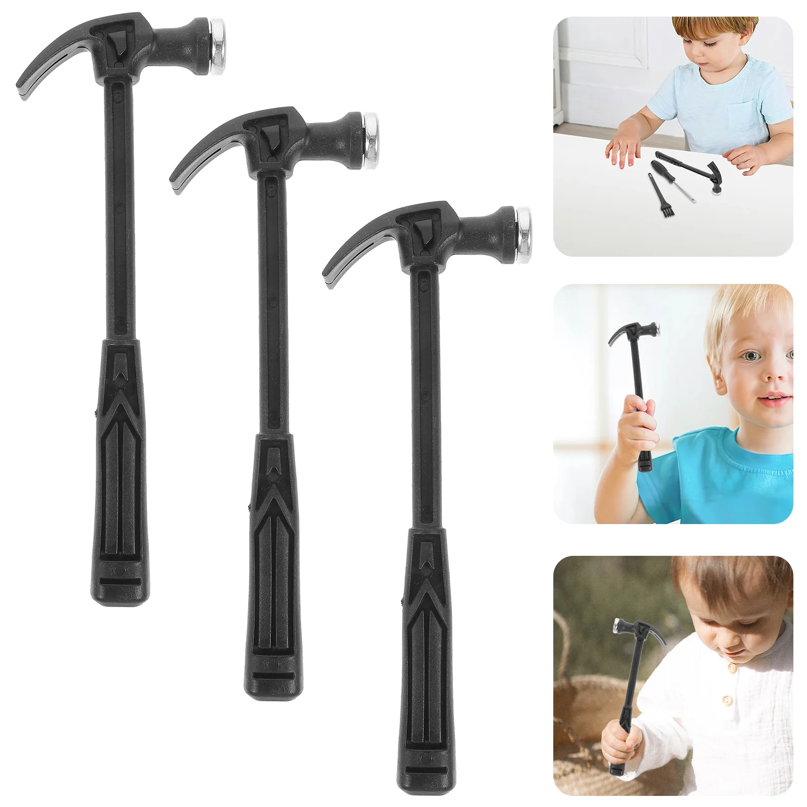 3 Sets Archaeological Excavation Tools Kids Digging Toy Hammer Toys Plastic Educational Toddler