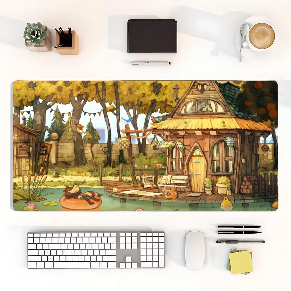

400X900mm Mouse Pad Multi-Size non-slip Gaming mouse pad Gamer E-Sports Mouse Mat Game Mechanical Keyboard XXL Desk Mat