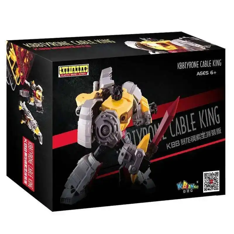 Kubianbao-Dinobot Transformation Action Figure, Grimlock G1, Modelo de Filme, Montar Robô de Carro Deformação, Brinquedos para Crianças, Presente, 6645, KBB