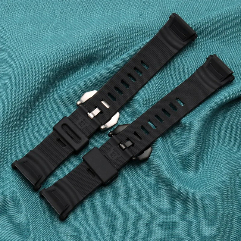 Silicone Rubber Watchband for Casio 3206 3135 PRG-130Y PRW-1500 PRW-1500Y Special Strap PROTREK 26*18mm Men Watch Band Bracelet