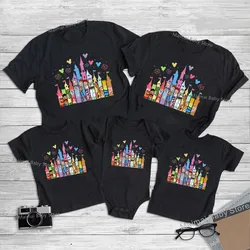 New Castle Toy Story Family Matching Shirts Cotton Father Mother Kids First Disney Trip Tshirt Tops Funny Disneyworld Outfits