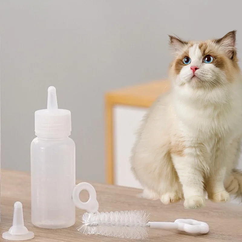 

Бутылка для кошек, бутылочка для молока для кормления домашних животных, сменный диспенсер для воды, бутылочка для кормления кошек для котят, щенков, кроликов, товары для домашних животных