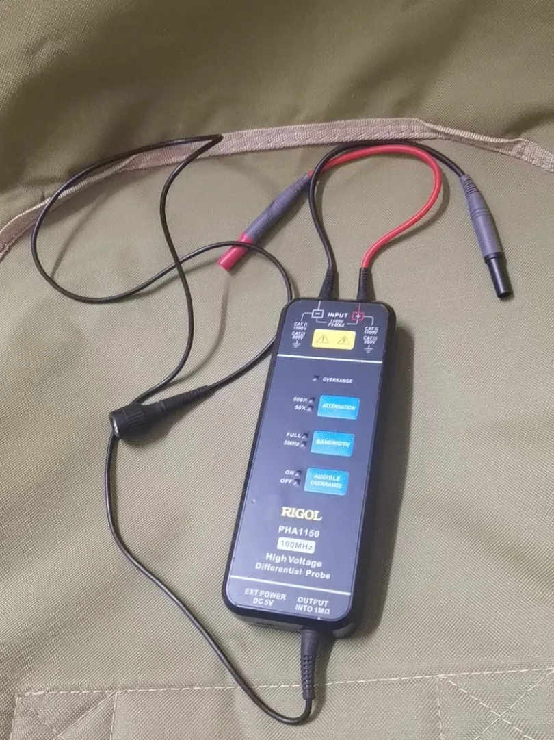 Rigol PHA1150 - 100 MHz / 1500 V Differential Voltage Probe #xhd