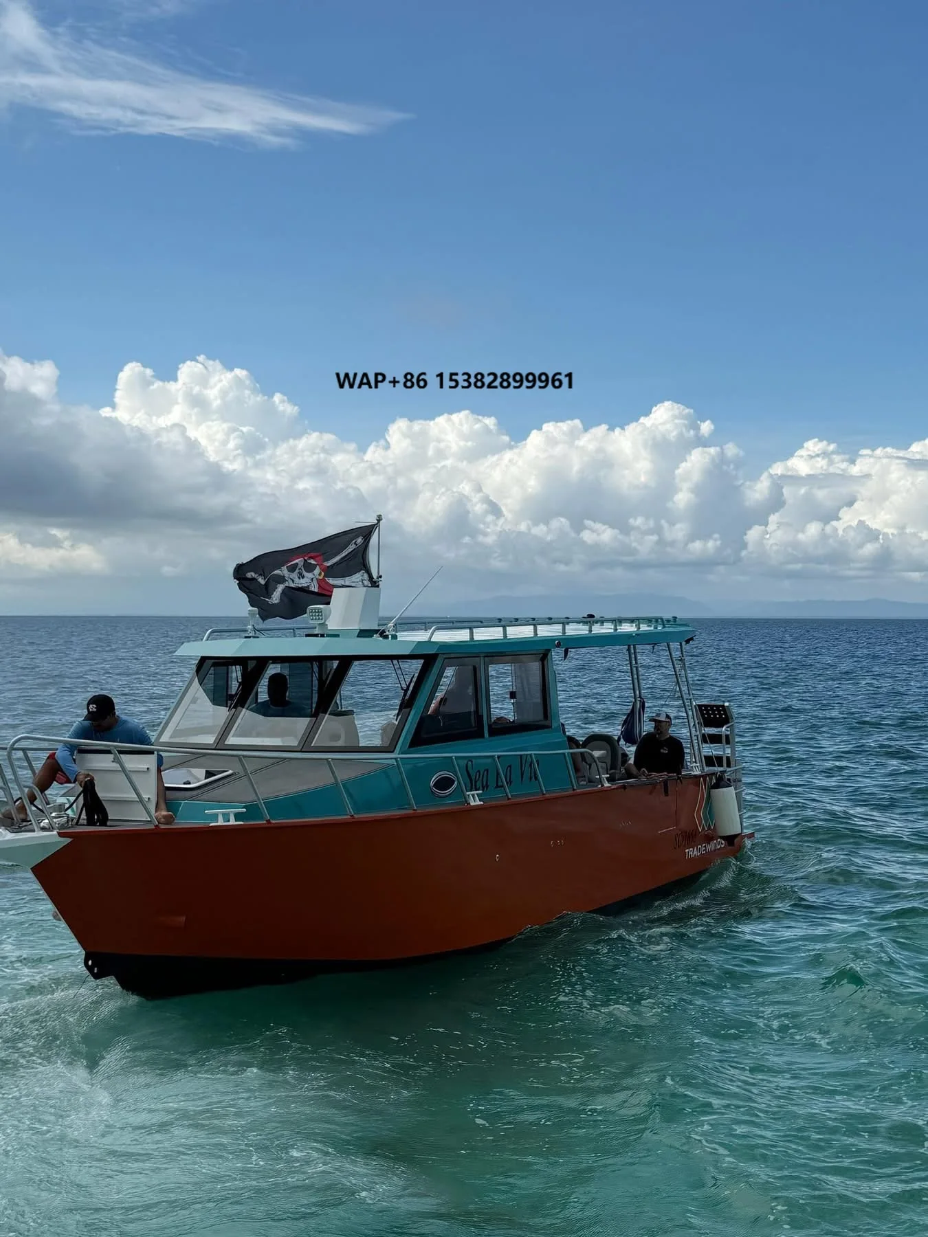 

11m 35ft Aluminum Alloy 10 12 15 18 Passenger Speed Boat Luxury Yacht for Offshore Saltwater Fishing Tourism Sailing Sale