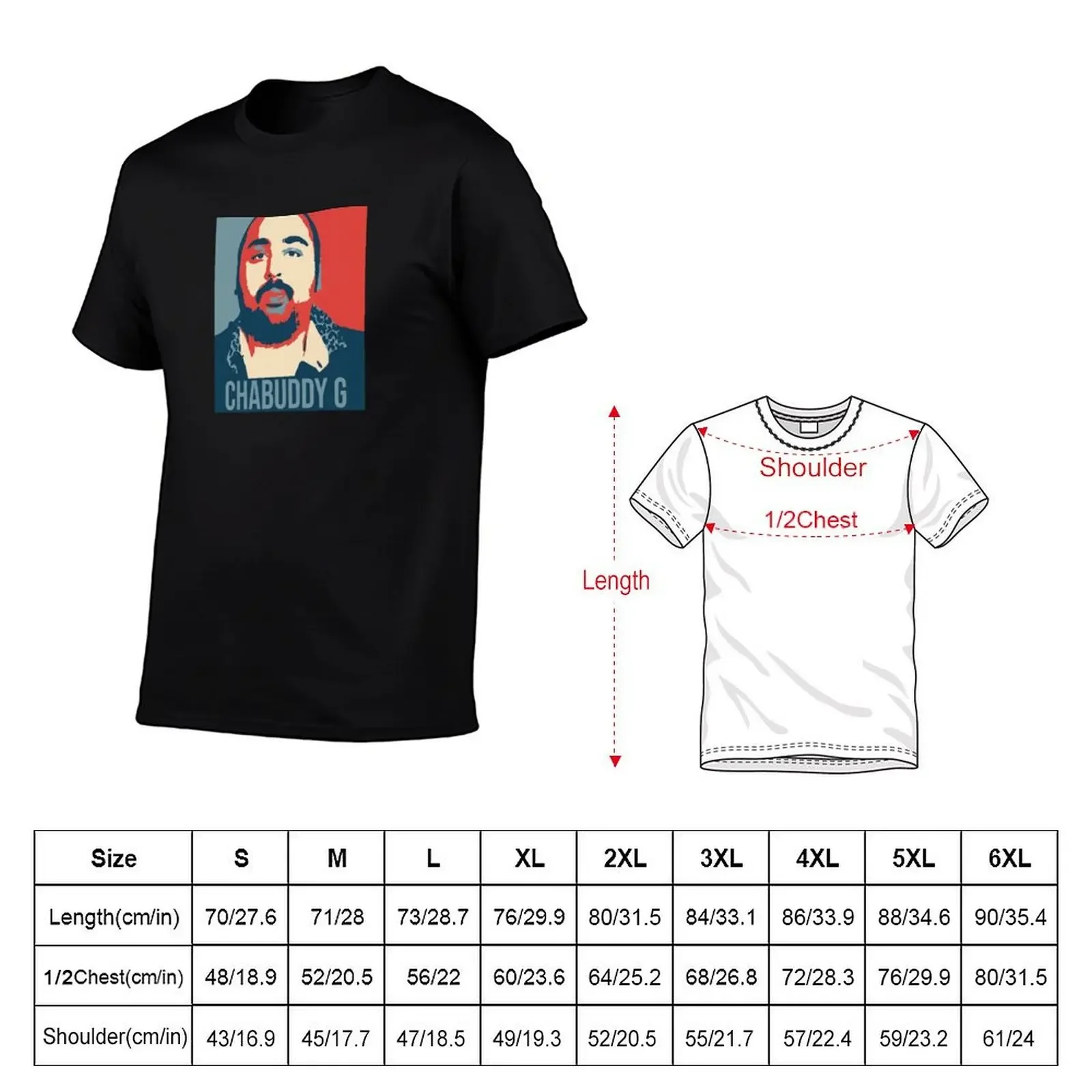 Chabuddy G Kurupt Fm T-Shirt graphic shirts clothes sports fans plus size men clothing