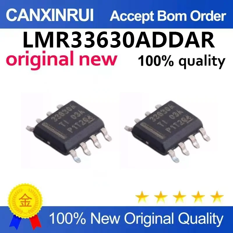 （5pcs-100pcs）Original genuine LMR33630ADDAR SOIC-8 3.8V to 36V, 3A synchronous buck converter chip