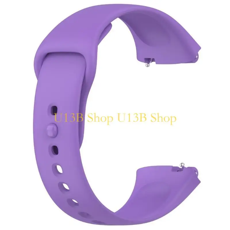 U13B Redmi Watch3 Lite Active Women 남자 소녀 소프트 실리콘 팔찌 교체 스트랩
