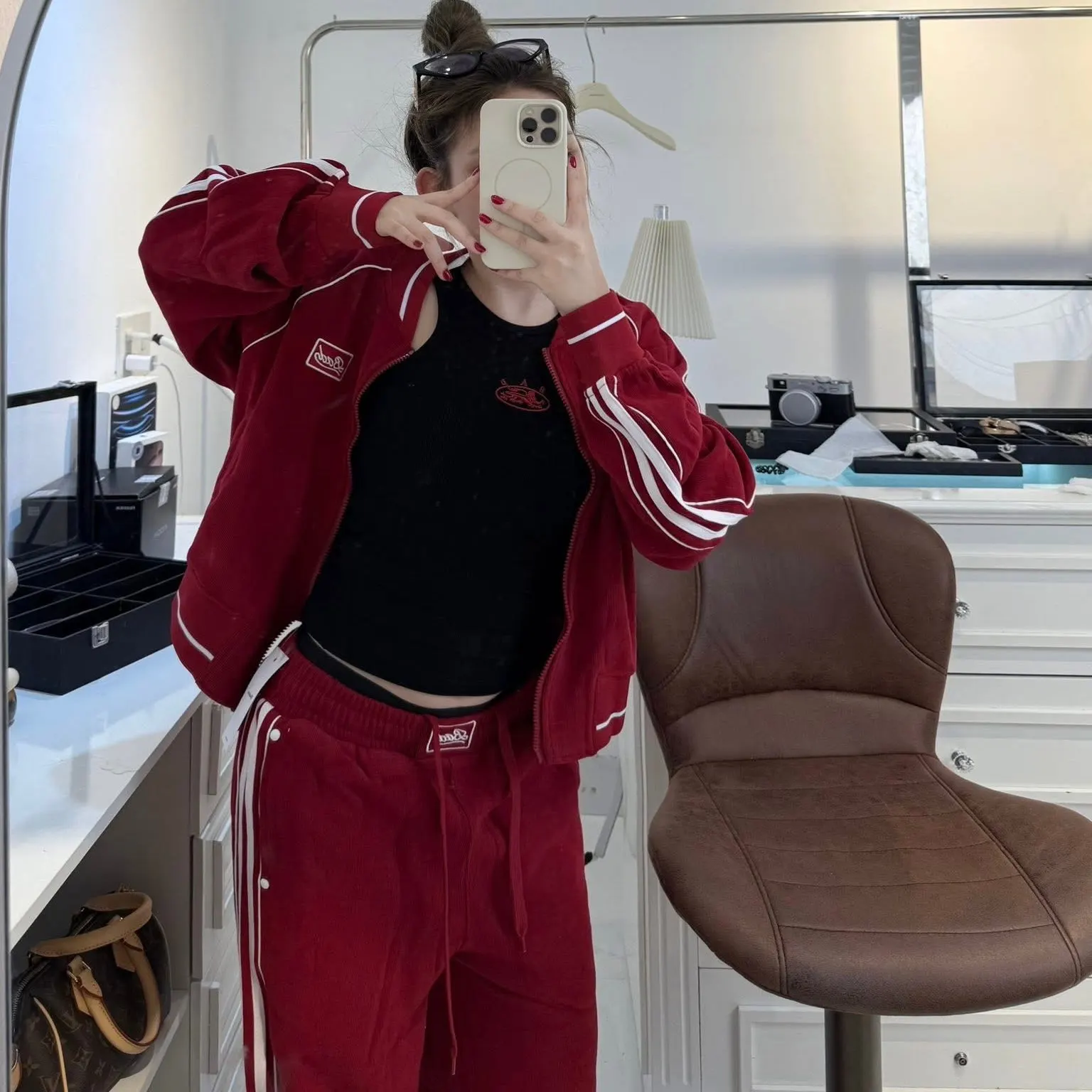 Américain rétro Baseball Jaet fermeture éclair vêtements d'extérieur décontractés hommes femmes coton Ba broderie Faionable ort manteau pour les femmes