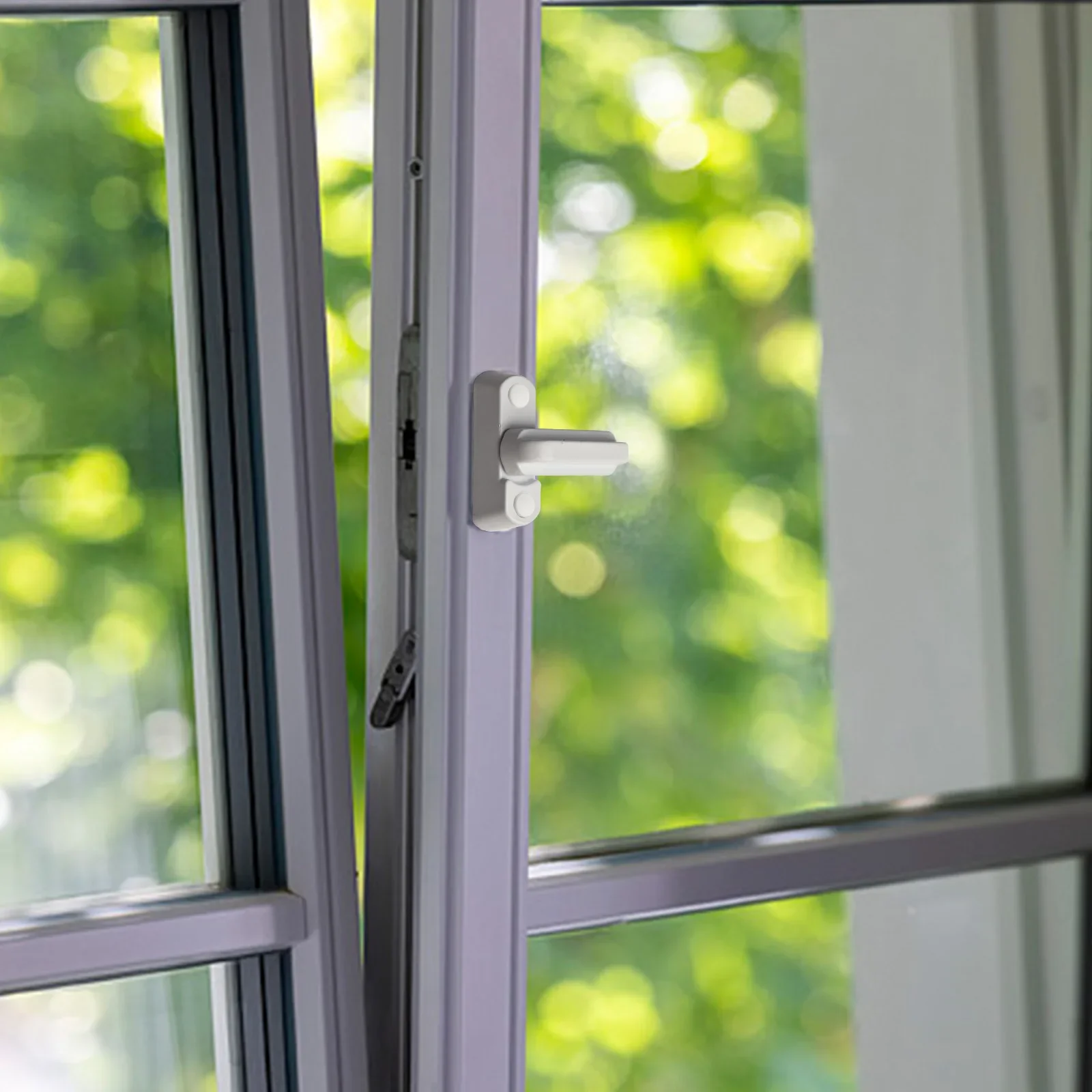 Parts Lock Home Fashionable Plastic Protection Casement Convenient Door Easy Installation Security Versatility