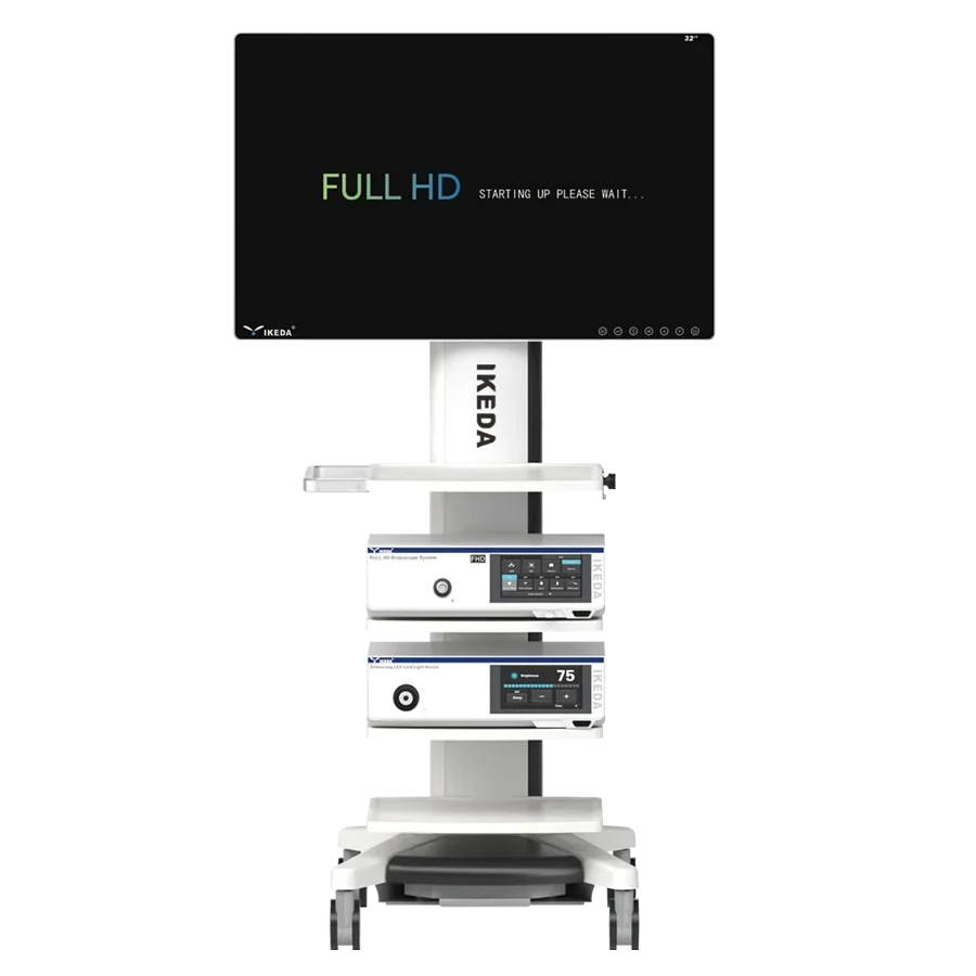 

YKD-9103 Medic Endoscopic Set with Rectoscope Light Source and Camera Ent Examination Unit Nephroscopes