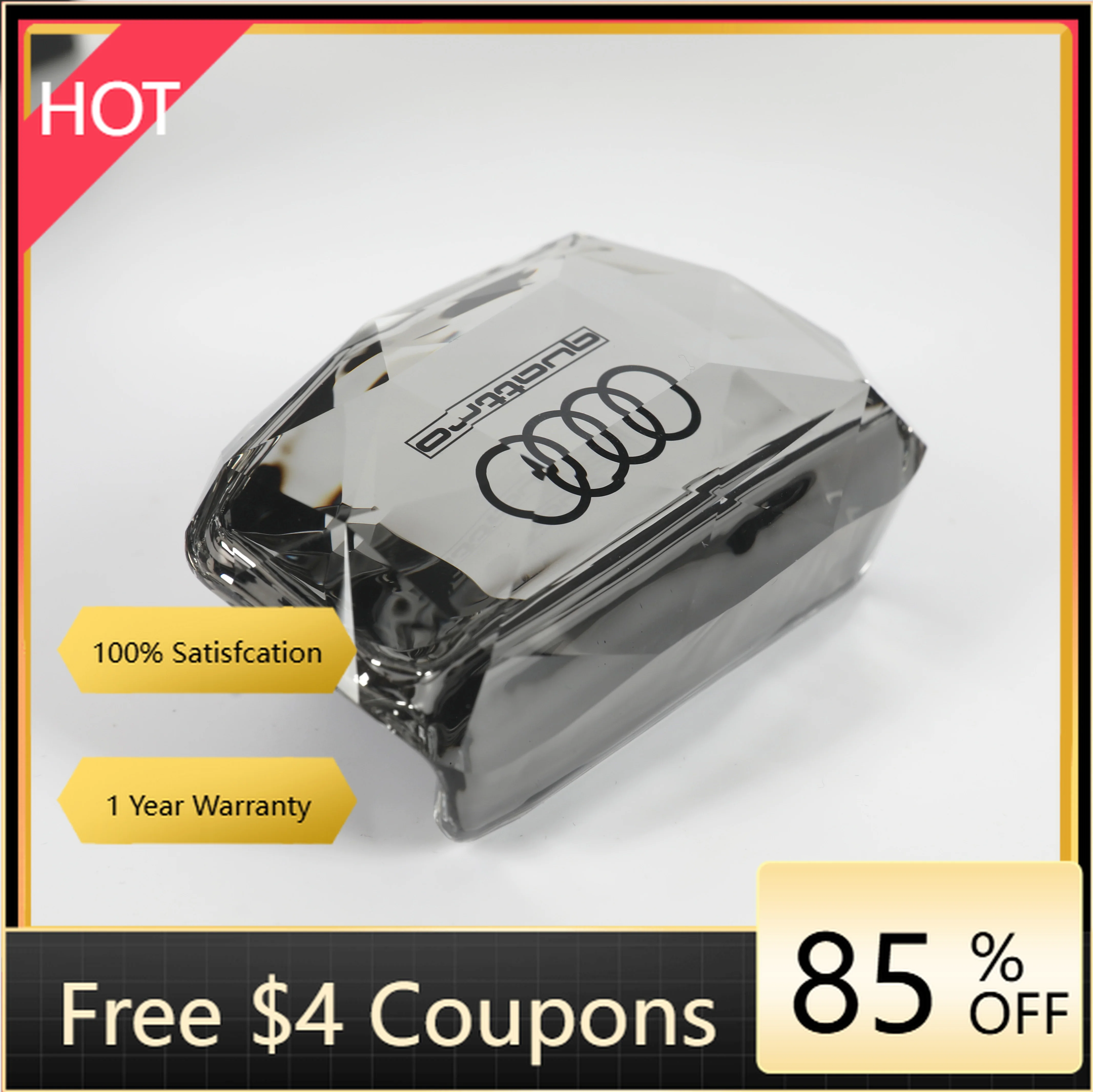 

For Audi Right Drive RHD Crystal Gear Shift Knob Lever Handle Head Handlball Cover For Audi S4 S5 Q7 A4 Q5 RS4 RS5 A5