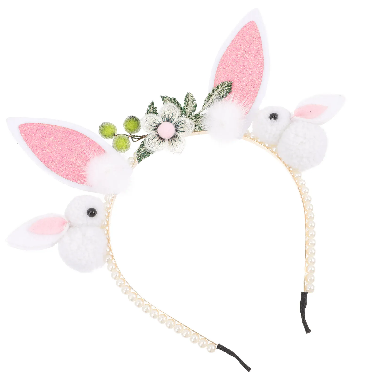 

Rabbit Ear Headband Bunny Ears Hairband Lightweight Smooth Surface Party Decor Cosplay Easter Birthday Supply Bunny Ear Headband