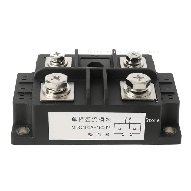 400A 1600V Single Phase Bridge Rectifier High Power Diode Module Metal Case