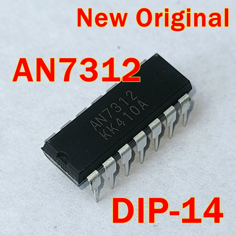 1pcs to 100pcs AN7312 DIP-14  New Original DUAL RECORDING /PLAYBACK PRE AMPLIFIER CIRCUIT WITH ALC