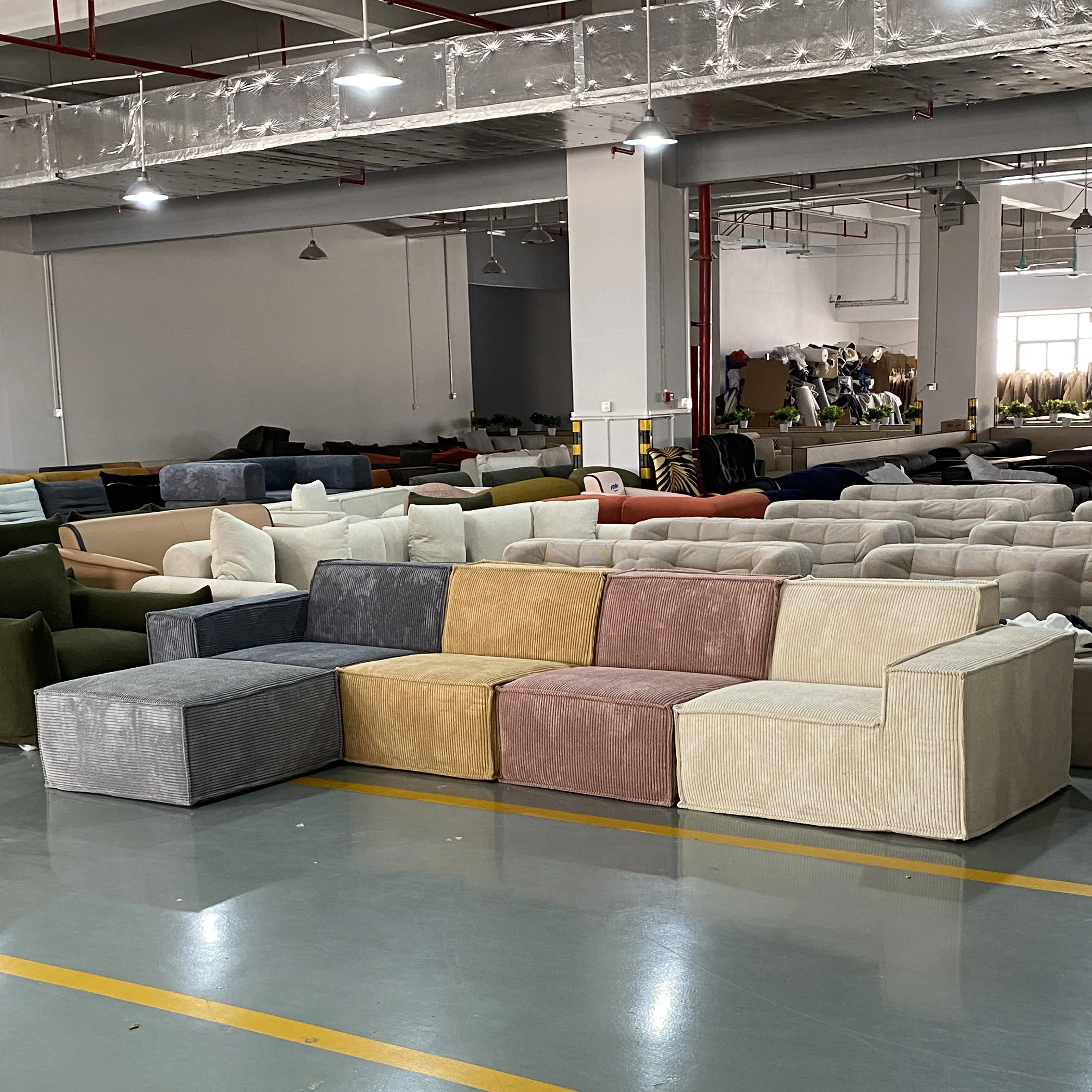 الاتجاه الجديد - مجموعة أريكة الأثاث المضغوطة