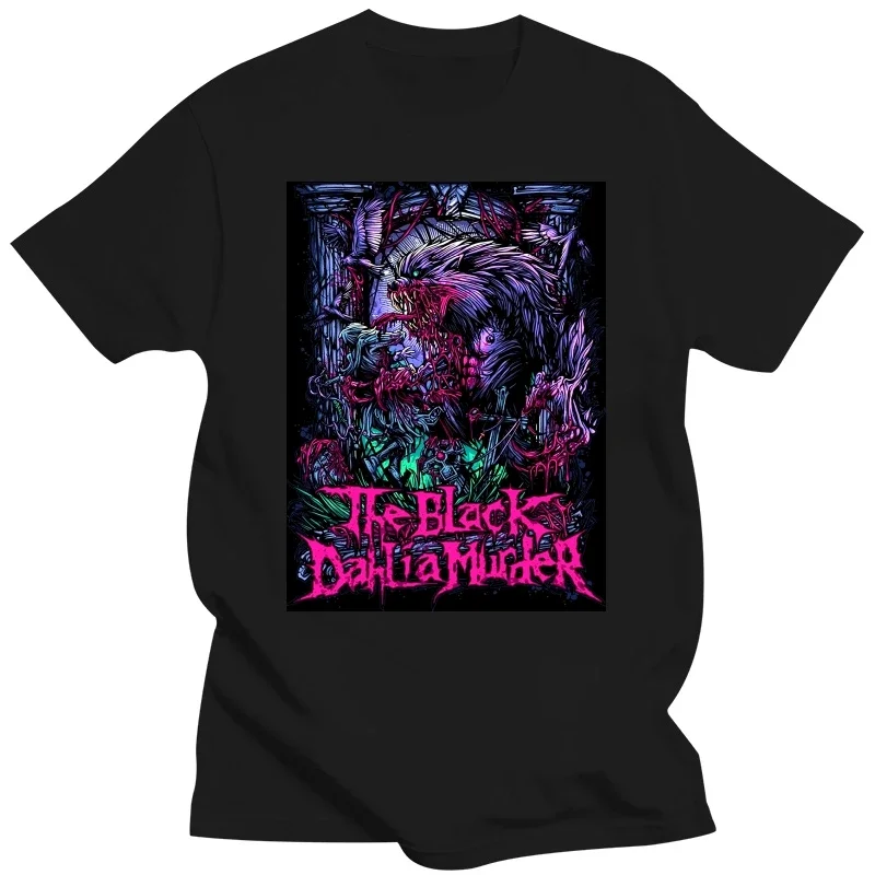 The Black Dahlia Murder Wolfman Death Metal Band T Shirt Sizes : S To S-5Xl Summer New Men Cotton T Shirt heavyweight hot sale