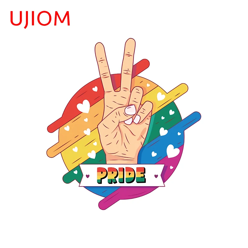 UJIOM Artistic Graffiti Wall Sticker Fashionable Eye Catching High Quality Occlusion Scratch Decal Cupboard Vestibulec Decor