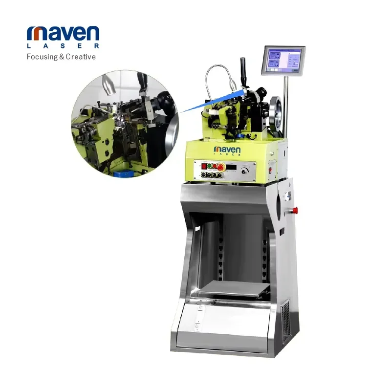Fiber Chain Welding Machine for Gold Sliver Chain Making Welding System for Chain Machine with Cooling System