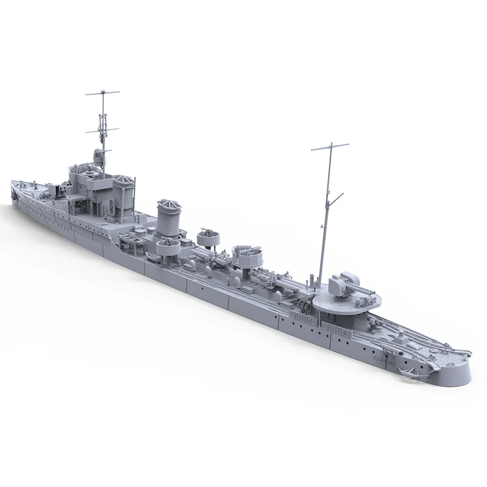 SSC732 SSMODEL 1/350 1/700 1/200 Italian Turbine Class Destroyer Turbine 1927 Full Hull  Military Model Kit