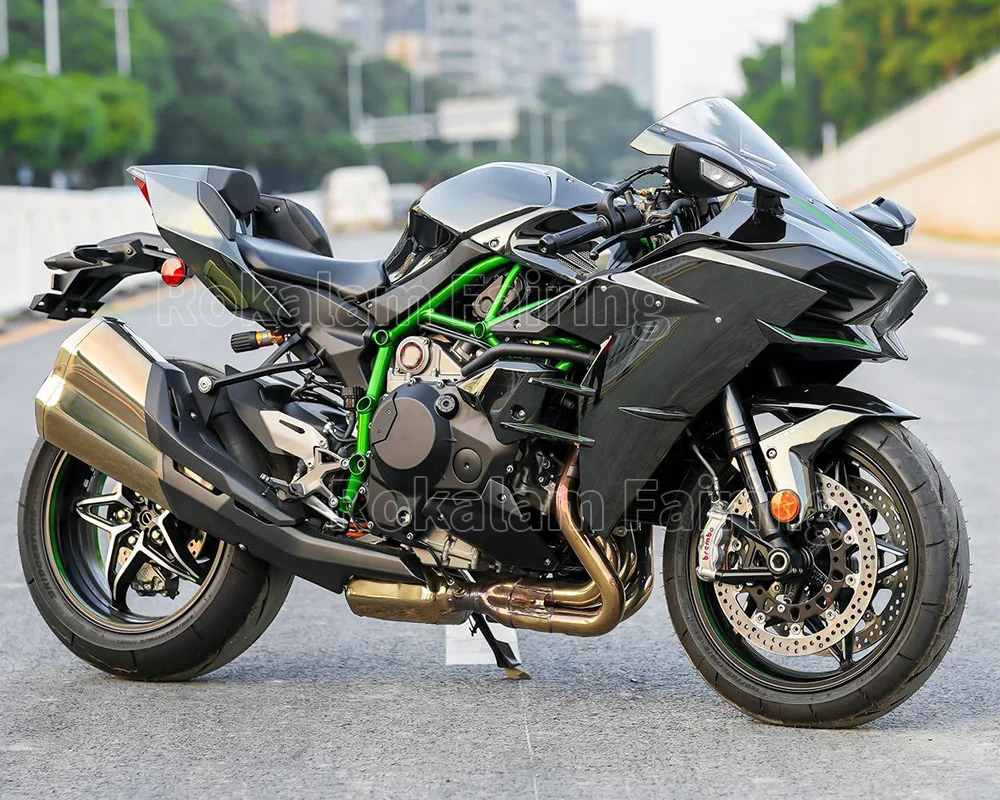

Крышка кузова для Kawasaki Ninja H2 2015-2022 H2 15-22 комплект обтекателя спортивного велосипеда послепродажного обслуживания (литье под давлением)