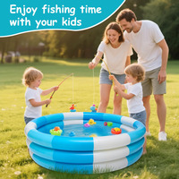 Children's inflatable swimming pool home family pool thickened plastic baby pool ocean ball pool