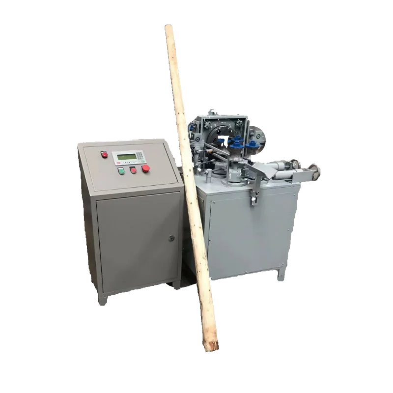 Variable-Diameter Planer For Mixed Hardwood Logs Processes Hoe And Shovel Handles Wood Processing Machine