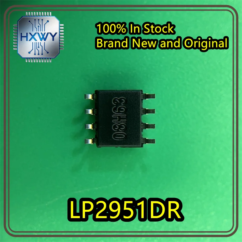 (10/50 Pieces) Original LP2951DR LP2951 SOIC-8 100mA 30 Low Dropout Voltage Regulator Chip Brand New and In Stock