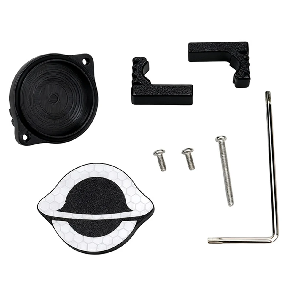 Secure Bike Bracket for AirTag with Under Seat Mounting System Combines Taillight Reflective Safety and Tracking Capability