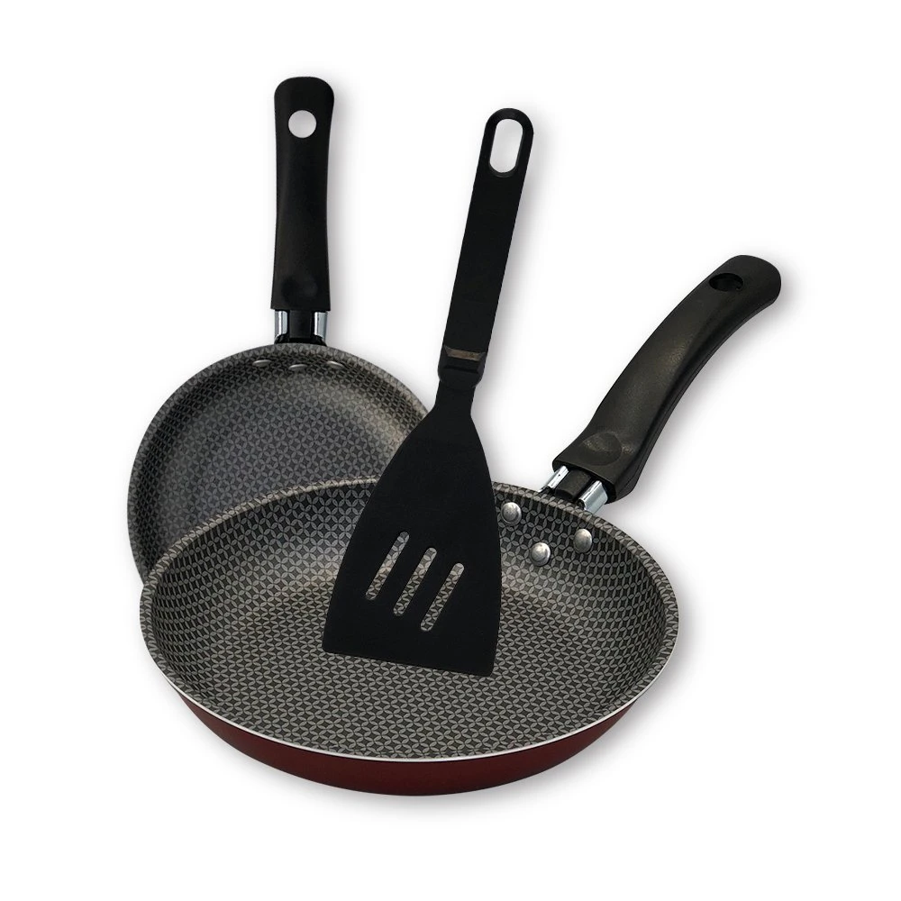 Prepare delicious meals with the French Enjoy Frying pan Kit. With 18cm and 22cm sizes, you will have the versatility