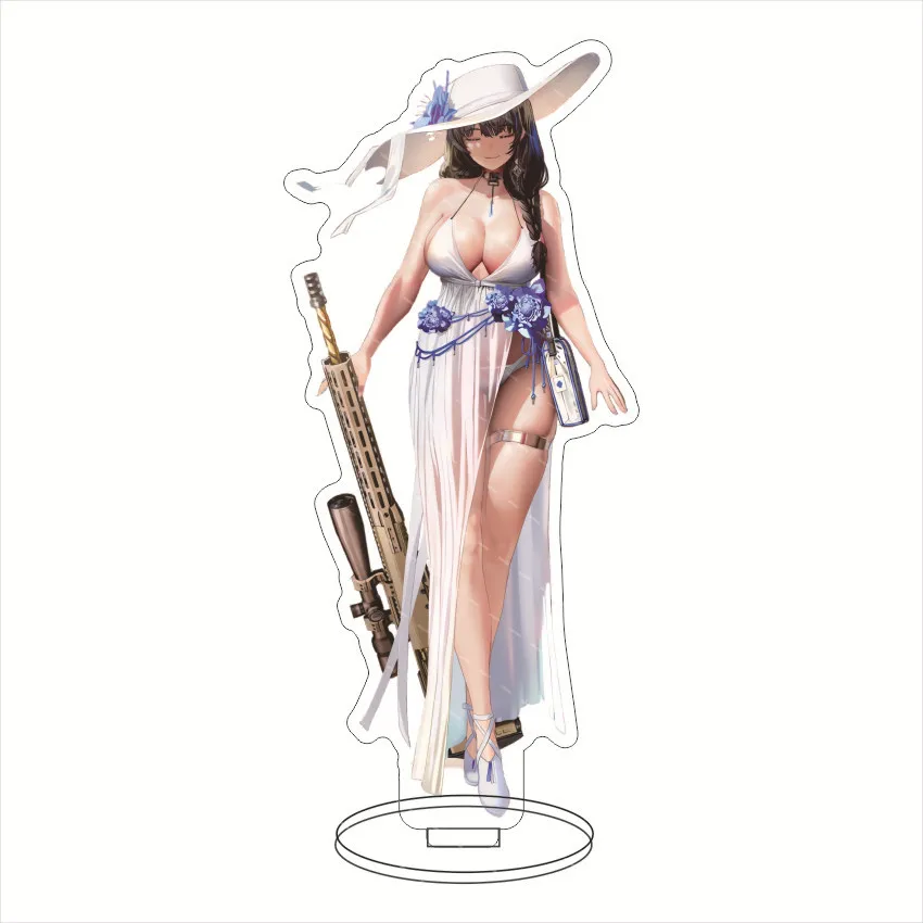 Anime NIKKE The Goddess of Victory Stand figura in acrilico Emma ana Standing Model Plate Desktop Cosplay Gift Jewelry