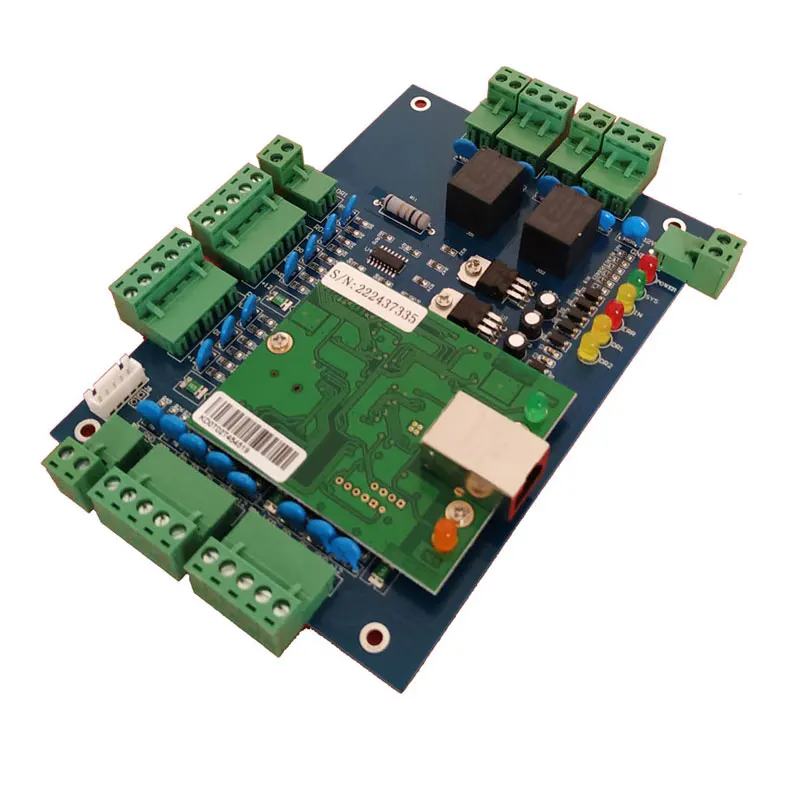 High Quality Wiegand Double Door TCP Access Control Controller Board System Door Controller Access
