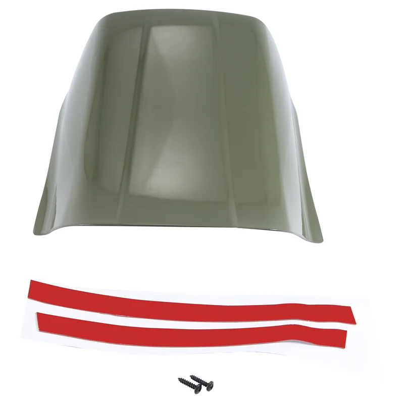 

A77Q-Motorcycle Front Fairing Headlight Cover Windshield For Vespa Sprint 50 125 150(Green) Parts