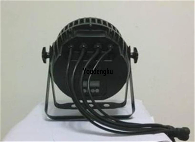 6 pieces dj club event stage light 18*10w rgbw IP65 Outdoor Rated LED Par with Motorized Zoom