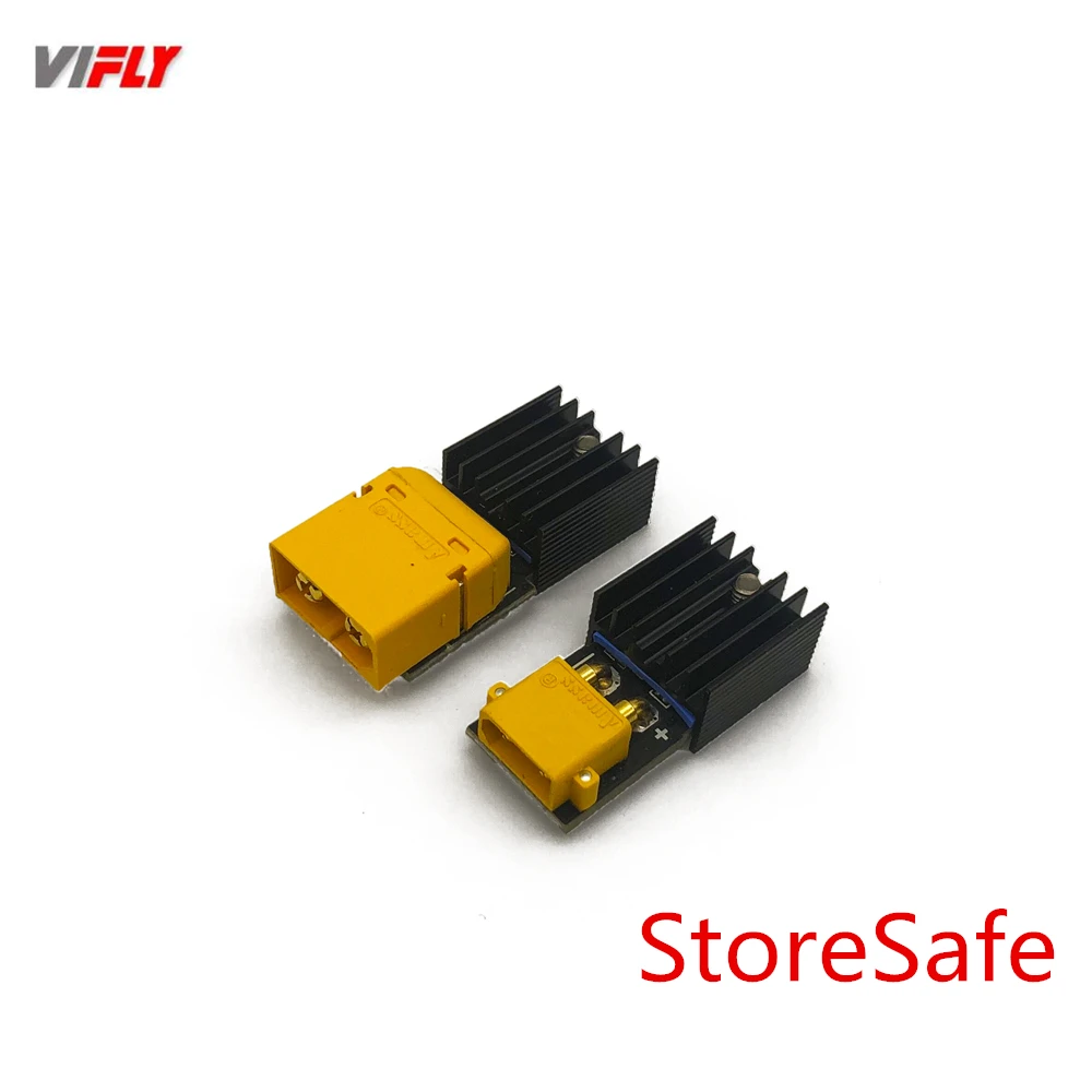 

2 шт. VIFLY StoreSafe Smart Lipo разрядник аккумулятора XT30 XT60 2-6S с радиатором для радиоуправляемых моделей самолетов FPV беспилотных батарей