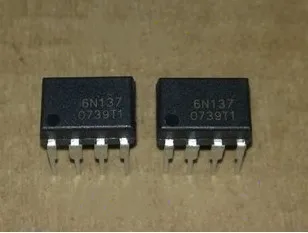 10PCS/LOT 6N137 DIP8 6N137 DIP DIP-8 new and original IC In Stock