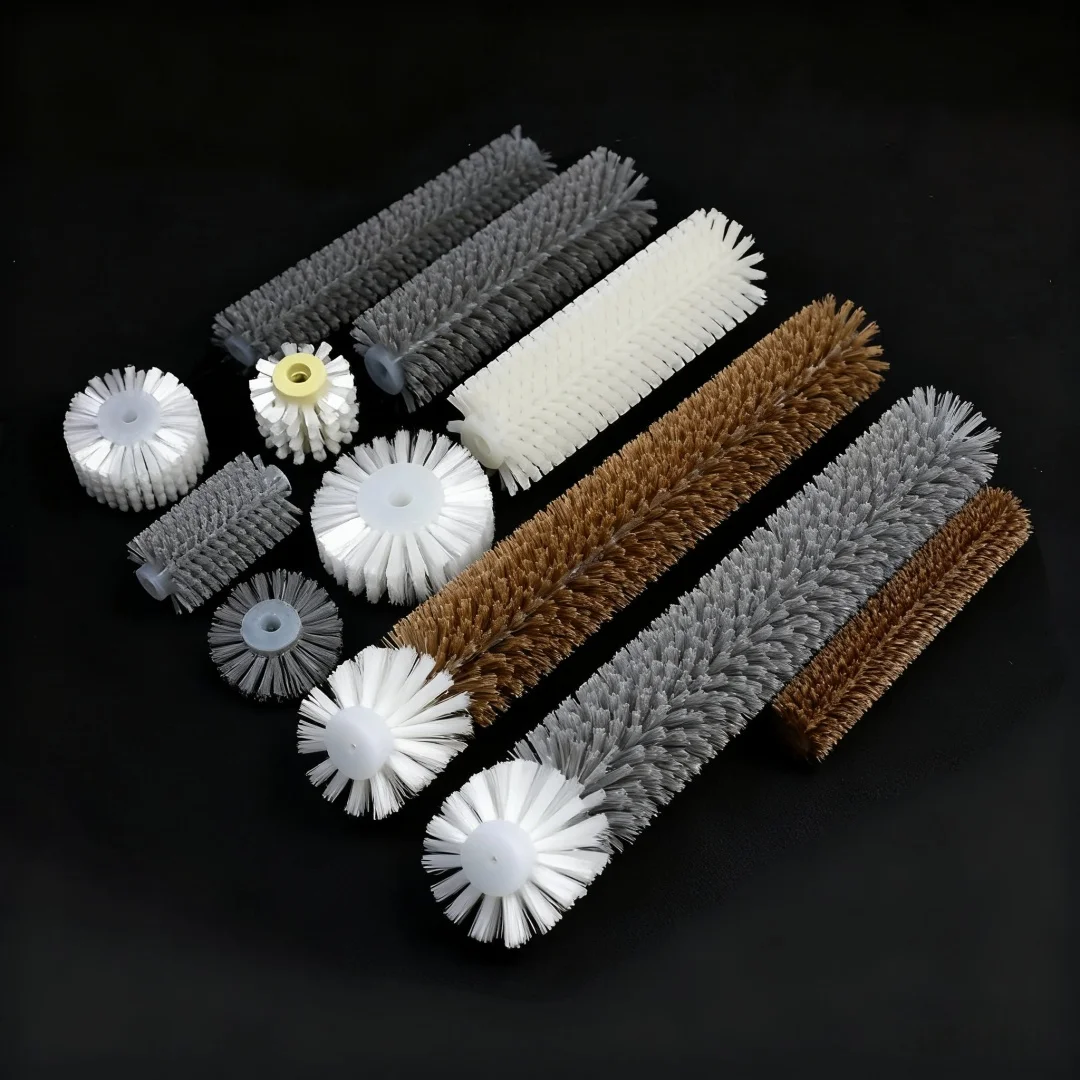 

Industrial Machine Nylon Wire Wheel Brush Deburring Abrasive Brush Cleaning Tools For Polishing Hollow Cylinder Dust Removal