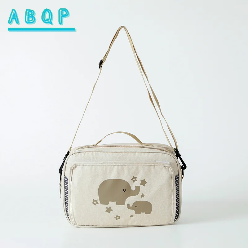 New Stroller Hanging Bag Large-capacity Baby Diaper Bag Lightweight Multi-functional Baby Cross-body Diaper Bag High Quality