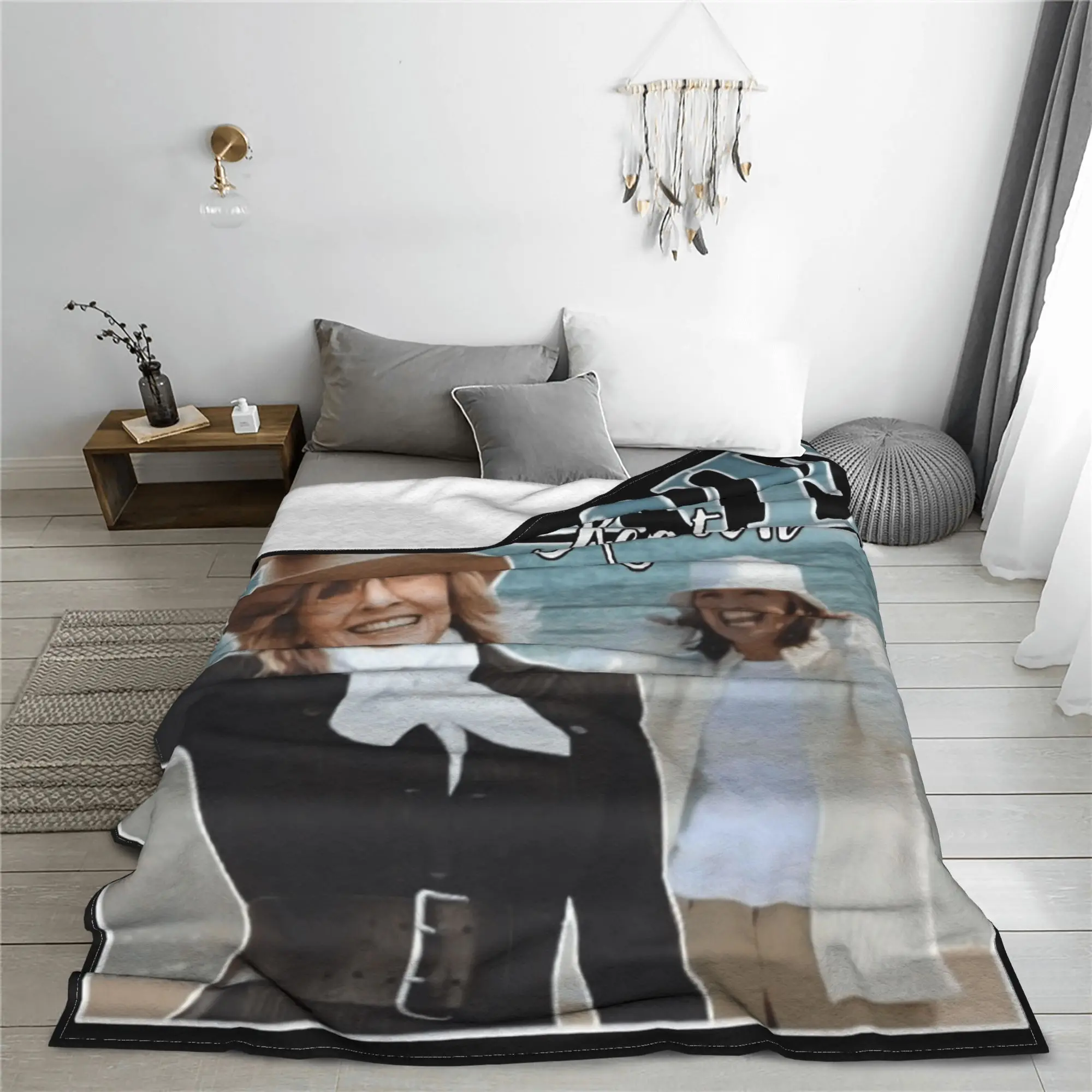 ديان كيتون بطانية دافئة ناعمة الفتيات الفتيان أفخم رمي بطانية مضحك الأريكة كرسي الفانيلا المفرش أريكة غطاء سرير