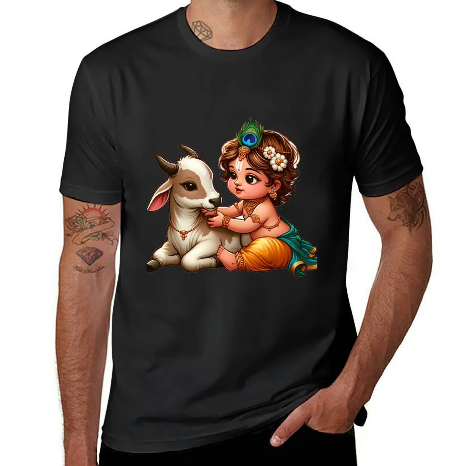 Krishna T-Shirt customs cute clothes vintage clothes tshirts for men