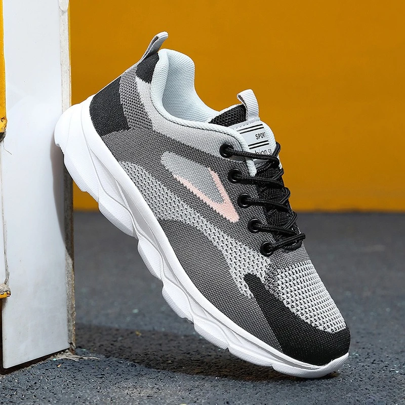 

Zapatillas De Mujer 2025Новые женские кроссовки для взрослых, роскошные брендовые дышащие кроссовки с сеткой для бега, женские повседневные туфли на плоской подошве, размеры 35–42