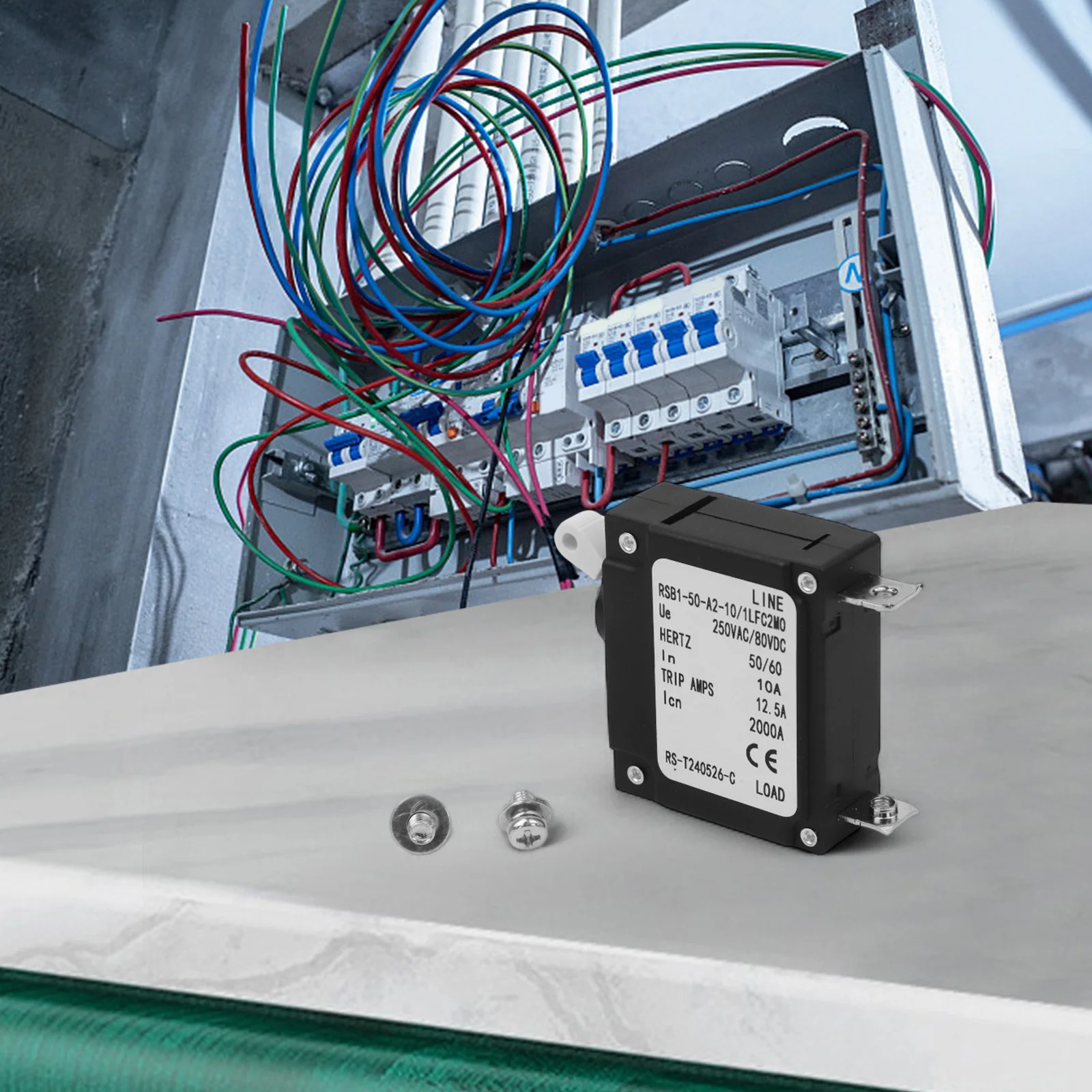 

Устройство защиты от перегрузки 10А, защита силовой системы, защита от перегрузки, гидравлический электромагнитный автоматический выключатель