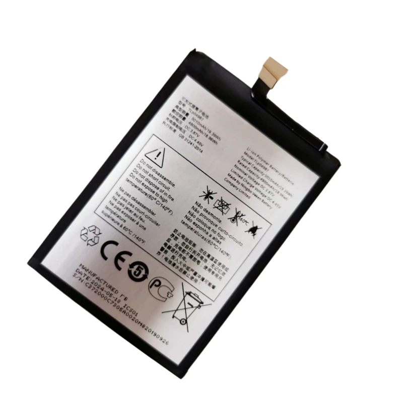 100% New High Quality 3.87V 5010mAh Mobile Phone Battery TLp049B7 For Alcatel TCL 405 40SE T610 40 SE